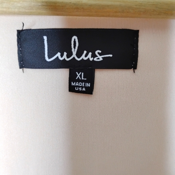 Lulus Far Wanderings Chiffon Mini Dress XL NWT Feminine Romantic Ruffle - Picture 8 of 10